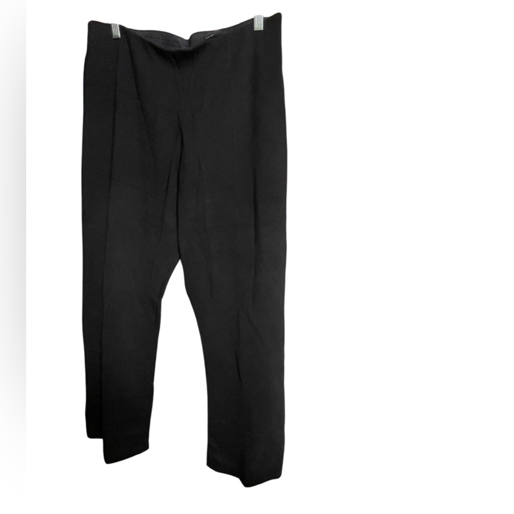 Cos Black Wool Blend Sweater Knit Pants Size Large